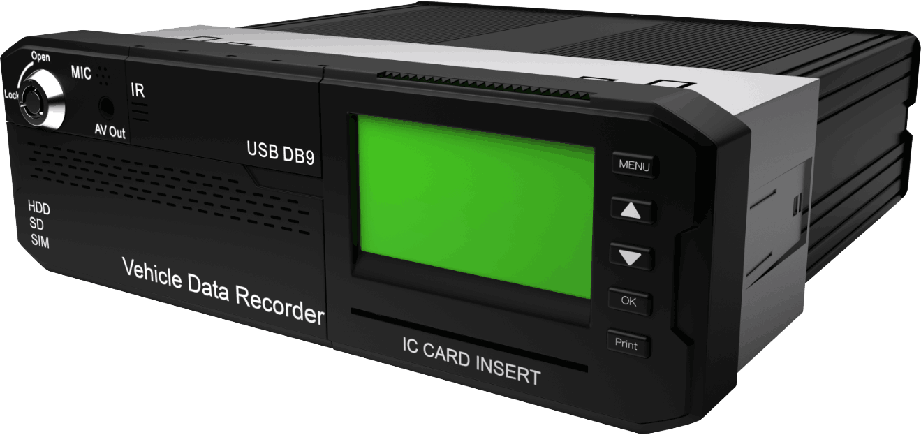 Equipamento MDR-SP5IP para videomonitoramento embarcado